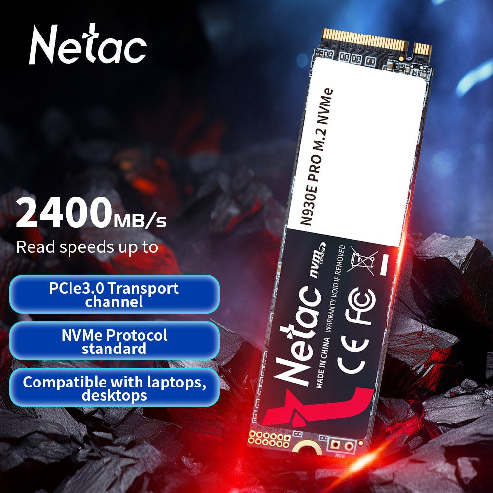 Netac SSD NVMe M2 1TB 128GB 256GB 512GB M.2 SSD NVMe PCIe Disco Rígido SSD Interno para Laptop Desktop