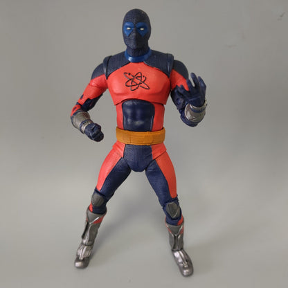 Multiverse Bat-Herói Dr.-Destino Atom Espantalho Silêncio Mulher-Maravilha Dourada 7" Boneco de Ação Solto
