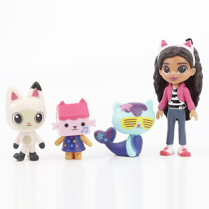 13pçs/conjunto de figuras de ação Gabby's Dollhouse modelo de brinquedos de coleção de bonecas fofas