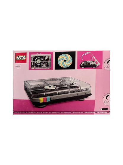 Lego 40699 Classic Festival Toca-discos Retrô Brinquedo Educacional de Construção Blocos de Montar Presente para Meninos e Meninas