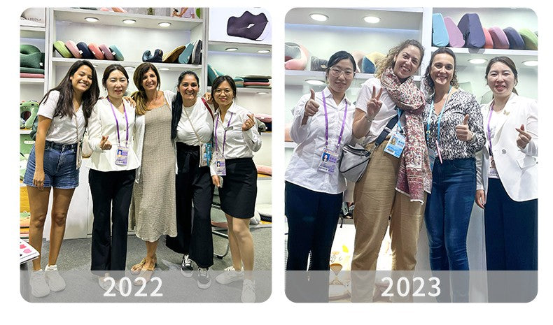 Hot Sale Butterfly Breathable Ergonomic Memory Foam Pillow Cushion