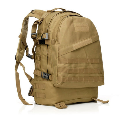 Mochila de Acampamento Esportiva ao Ar Livre Caminhada Trekking Mochila Escolar Viagem Ciclismo Caminhada Grande Capacidade Mochila Tática 3D