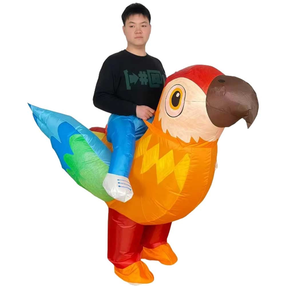 New Arrival Adult Inflatable Parrot Cosplay Costume Props Performance Atmosphere Festival Funny Costumes Special Use Clothing