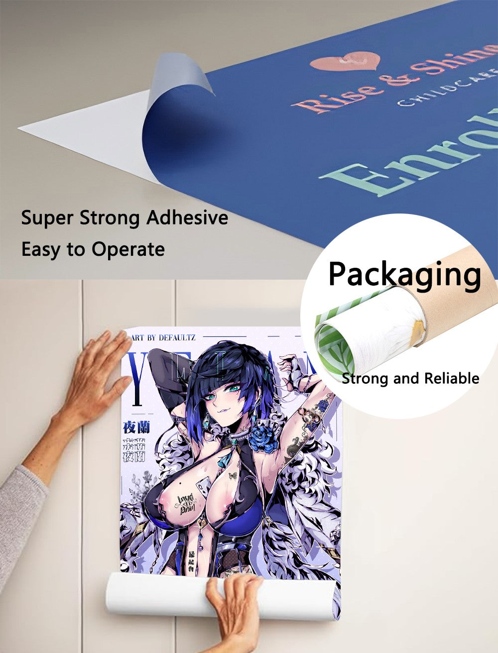 Teen TV Series Skins Generation Poster HD art sticky wall waterproof home living room bedroom bar aesthetic decoration