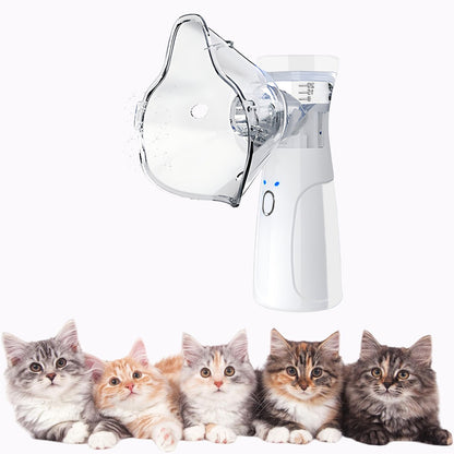 Câmara de Aerossol para Animais de Estimação Veterinária Espaçador Inalador de Asma para Gatos Cães Nebulizador