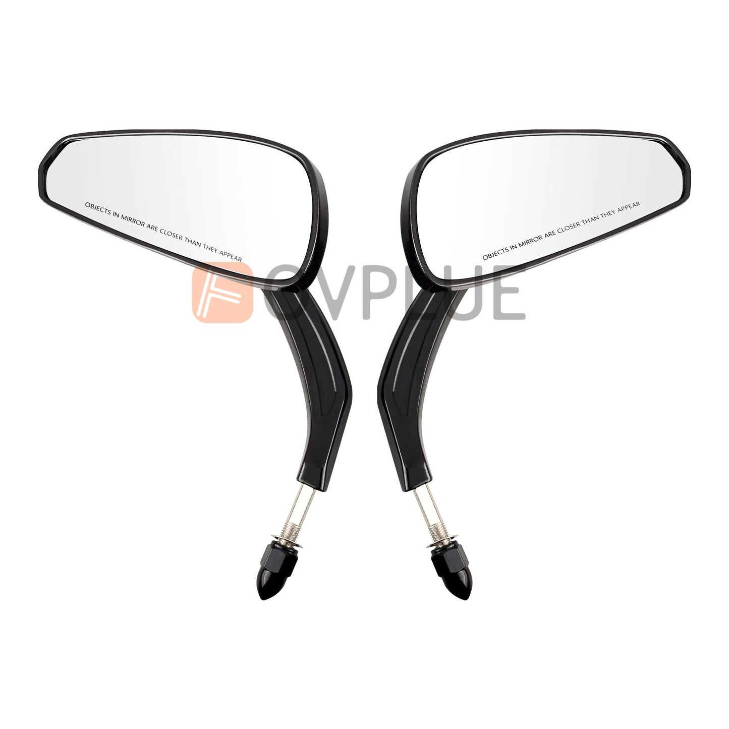 Espelhos retrovisores de motocicleta universais para Harley Touring Road Street Glide Electra Glide Sportster Iron 883 softail 1982-2024
