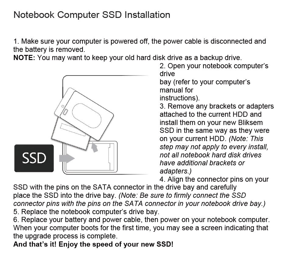 SSD Interno SomnAmbulist SATA3 de 120GB 240GB 480GB 960GB 2.5 128GB 256GB 512GB 1TB 2TB para PC Notebook