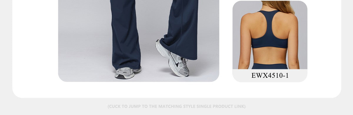 Hearuisavy Sports Set Women Gym H-Back Brushed-Feel Yoga Bra Running Breathable Quick Dry Tight Fitness Top High Waisted Pants