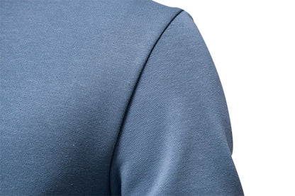 AIOPESON Cotton-blend Mens Crew Neck Solid Color Sweatshirts Pullover Casual Sport Sweatshirt for Men