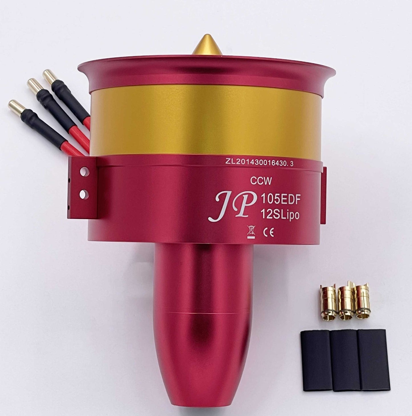 Motor 5060 4260 4250 with 6S 12S 14S JP 90mm 105mm 120mm EDF Ducted Fan 12 Blades  All Set  RC Air Plane 50V, 7100W Motor Parts