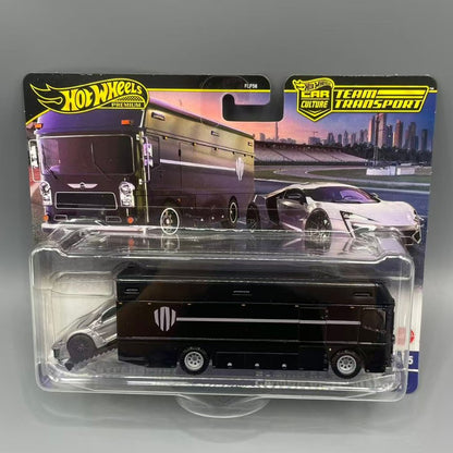Genuine Hot Wheels Car Culture 2025 Team Transport Fleet Series Car Model 1/64 Flf56 Ferrari 250 Toyota Ae86 Alloy Model Gifts