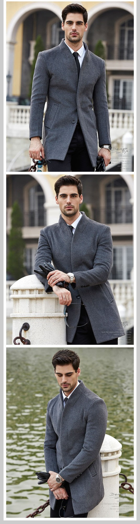 Oversized Men's Wool Overcoat 5XL High Quality Business Casual Winter Jacket Coat Men Clothing Woolen Coats A2F6009