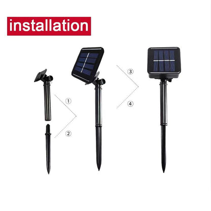 Outdoor Solar Rope Light Waterproof Garden Christmas Decoration 32m/22m/12m/7m Xmas Garland Tube String Light Fairy Strip