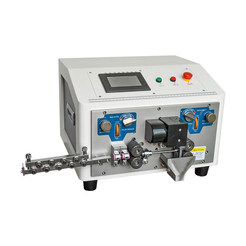 Automatic Computer cable Cutting and stripping Machine Sheathed Wire Cutting And Stripper Machine English Version