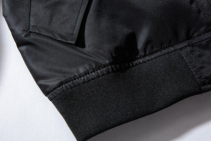 Embroidery Mens Bomber Jacket Dragon Tiger Autumn Winter Pilot Jacket Men Hip Hop Japanese Baseball Youth Jacket Streetwear Male