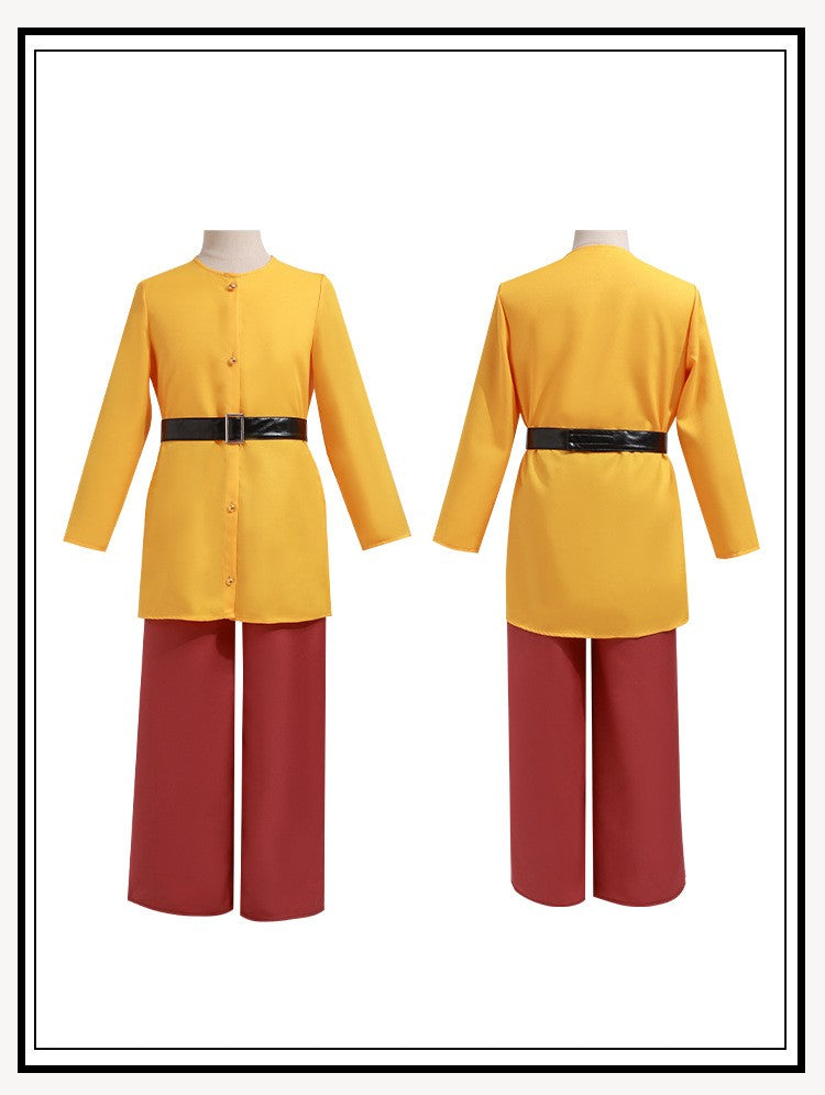 Anime Seven Dwarfs Cosplay Costumes Snow White Cosplay Colorful Suits Shirt Pants Hat Dwarfs Halloween Cos Unisex