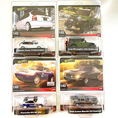 Hot Wheels Original 1:43 Nº 3-21 Carro Autobahn Polícia GT3 RS Modelos de Carros Esportivos Pequenos Fundidos Colecionáveis Para Modelos Hobby Brinquedos