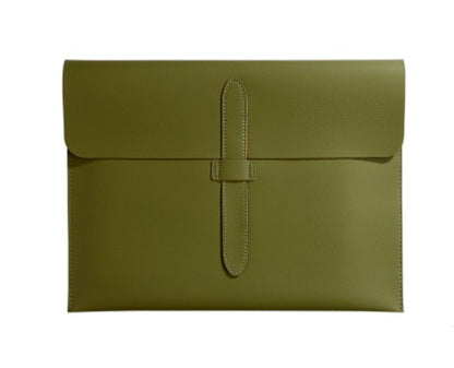 Business Office Luxury Document Bag PU Leather Custom Name Large Capacity A4 Paper File Bag Fashion Engrave Logo Storage Bags