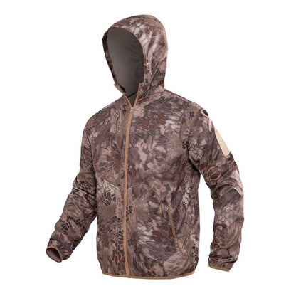 2025 New Thin Army Military Jackets Lightweight Quick Dry Windbreaker Jacket Summer Waterproof Tactical Skin Jacket Raincoat Men