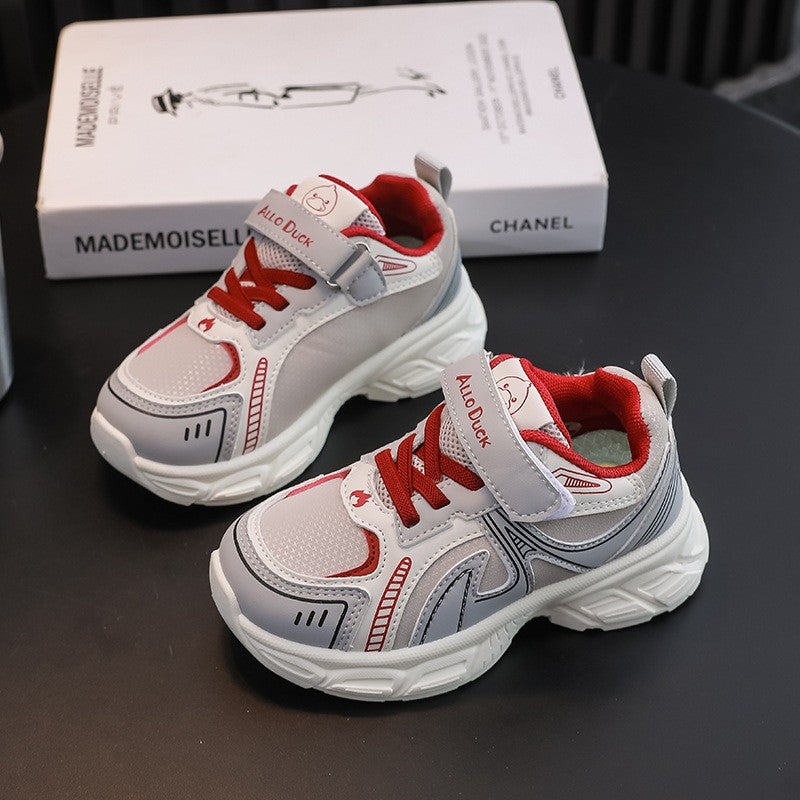 2025 Spring Autumn New Boys Kids Sport Shoes Girl Baby Toddler Mesh Breathable Casual Running Shoes Soft Soled Children Sneakers