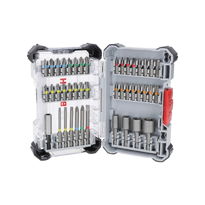 Bosch Jogo Extra Duro 43 peças Ponta de chave de fenda elétrica material de aço modificado S2 Broca de cabo hexagonal Acessórios Bosch