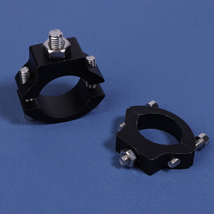 Suporte e Braçadeira para Para-choque – Ajustável para Farol de LED, Farol Auxiliar e Faróis de Milha de Motocicleta