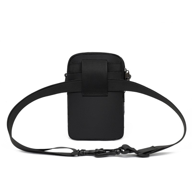 Sports Wallet Phone Bag Shoulder Bag Pouch Case Belt Handbag Purse Coin Wallet Retro Key Holder Small Money Bag