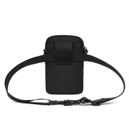 Sports Wallet Phone Bag Shoulder Bag Pouch Case Belt Handbag Purse Coin Wallet Retro Key Holder Small Money Bag