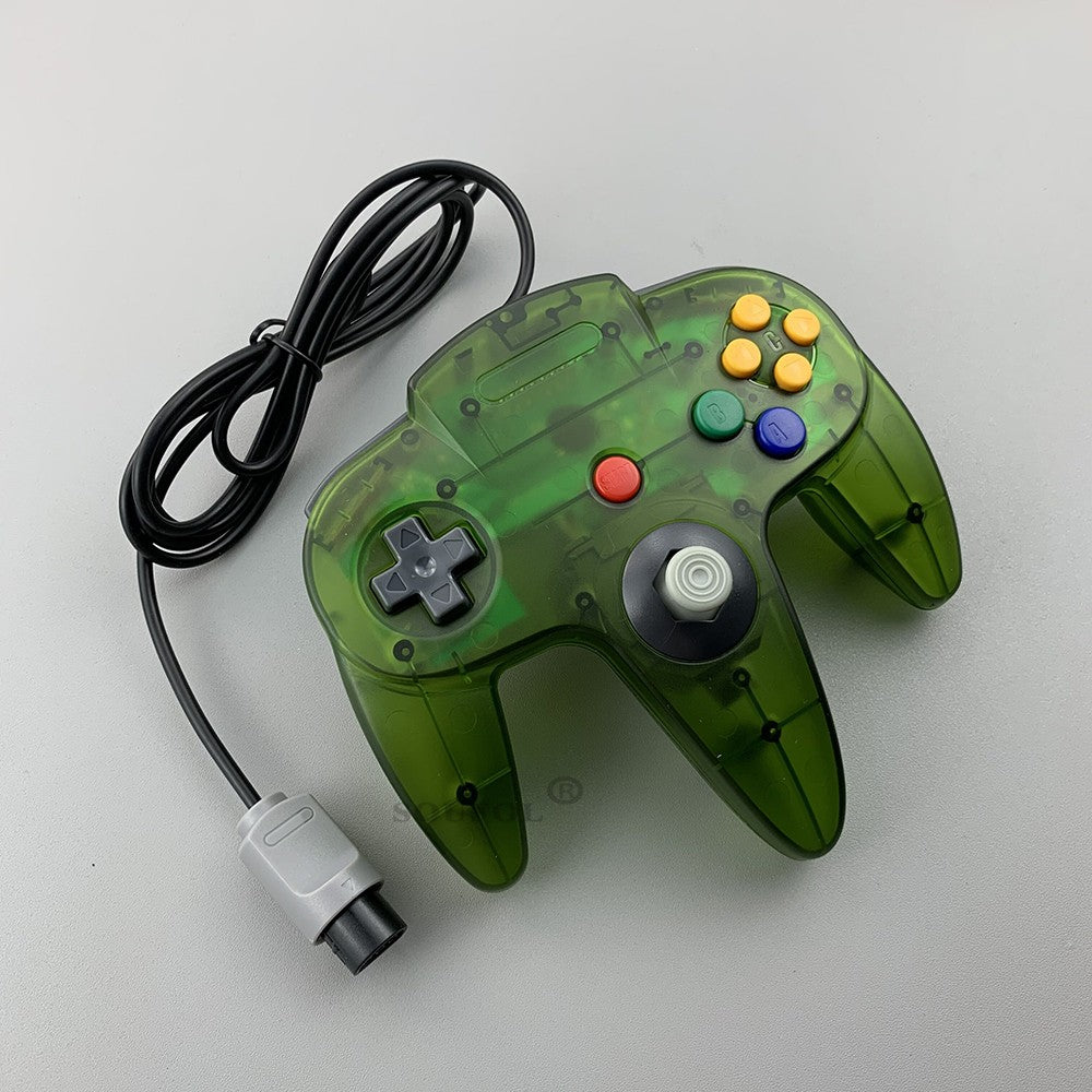 Wired Gamepad For NS 64 Host N64 Controller Gamepad Joystick For Classic Nintend 64 Console Games For Mac Computer PC