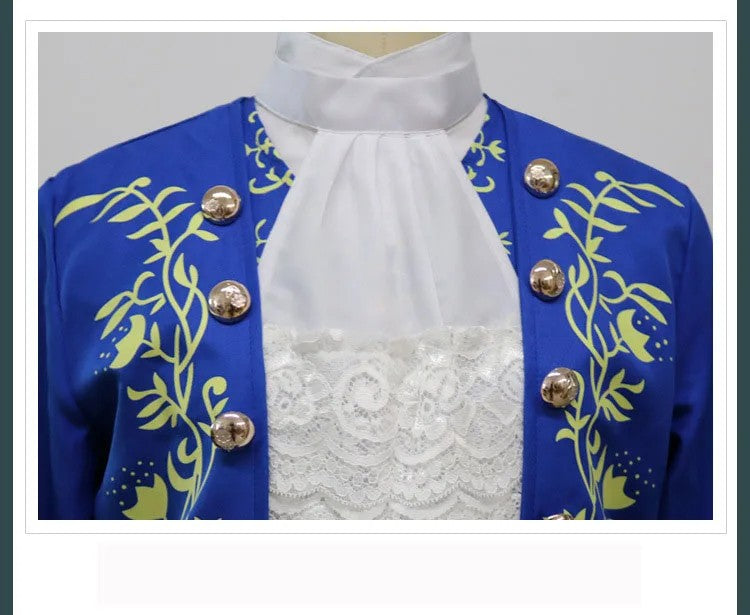 Anime The Beauty Beast Cosplay Costume Clothes Mask Prince Beasts Adam Cos Costume Uniform for Adults Men Women Halloween Party