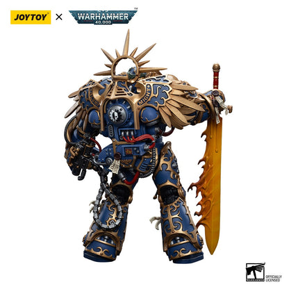 JOYTOY Warhammer 40k 1/18 Bonecos de Ação Anime 18,1cm Ultramarines Primarca Roboute Guilliman