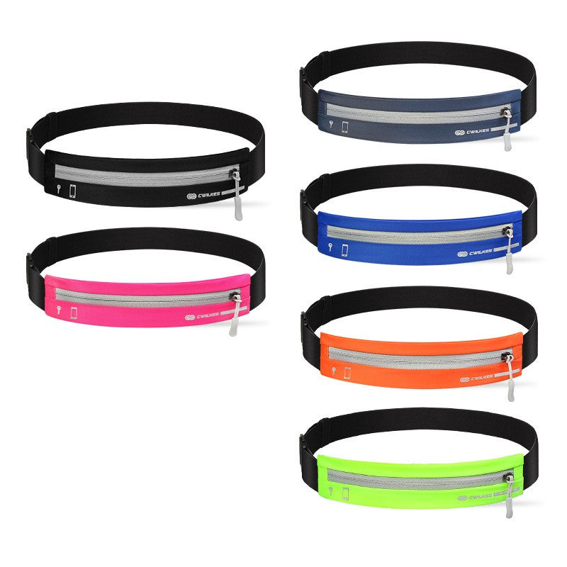 Running Belt Waist Bag for Cell Phone Sports Fanny Pack Waterproof Men Women Hidden Gym Bags Pouch