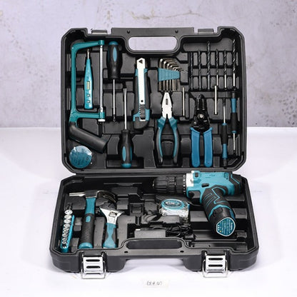 Conjunto de Ferramentas Elétricas para Furadeira 19-160PCS Jogo de Ferramentas Multifuncional para Reparo Doméstico Chave de Fenda Alicate Automotivo Caixa de Ferramentas