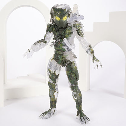 Filme Clássico NECA Ultimate Series Predador 7" Caçador da Selva vs Ovos Alienígenas PVC Boneco Articulado Colecionável