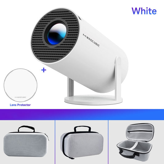 Projetor Magcubic HY300 Pro 8K Android 14 Dual Wifi6 290ANSI Allwinner H726 BT5.4 1080P 1280*720P Cinema em Casa Projetor Externo