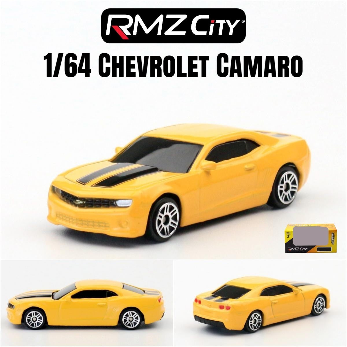 1/64 RMZ CiTY Miniatura de Carro de Brinquedo Diecast Modelo 3 polegadas Rodas Livres Coleção Adequado para Hot Wheels Presente para Crianças Meninos Criança