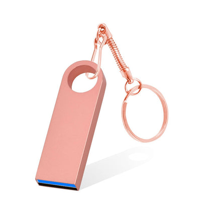 Hot Sale Metal Key Chain 3.0 USB Flash Drive 128GB Pen Drive 8GB 16GB 32GB 64GB Memory U Stick 3. 0 High Speed Pendrive
