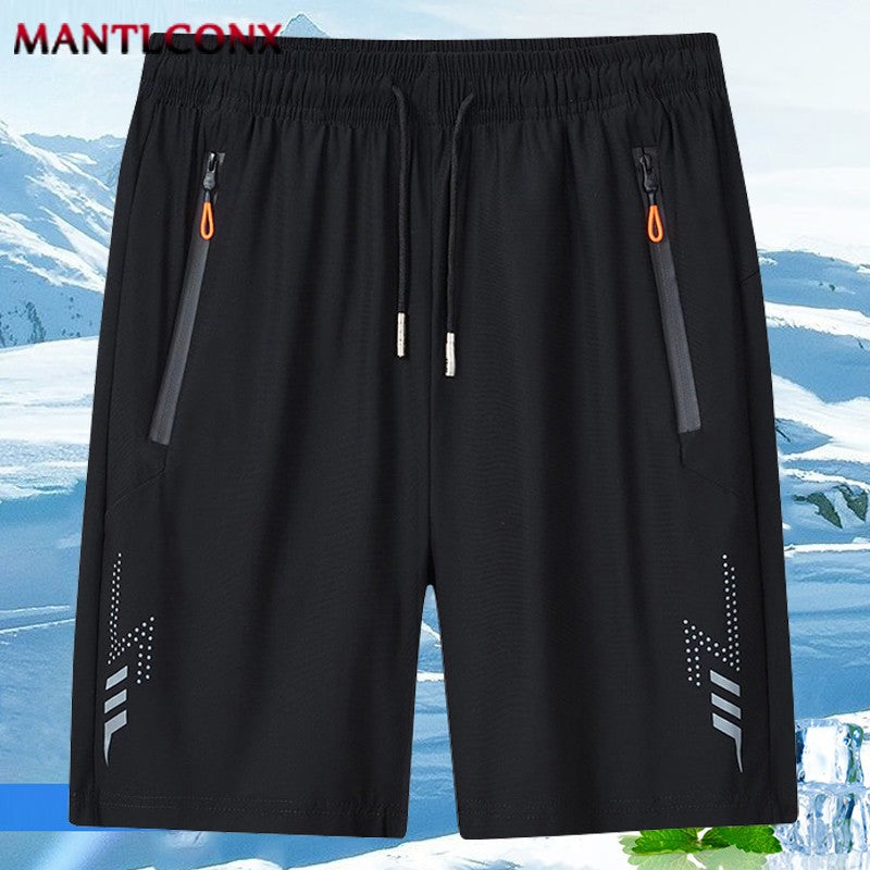 Summer Thin Jogging Men's Shorts Quick Dry Shorts Men's Fitness Sports Short Pants Loose Breathable Board Shorts Male XL-XXXL