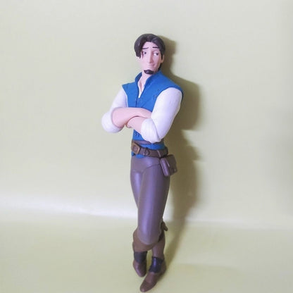 Disney Princesa Enrolados Rapunzel Flynn Rider Bonecos De Ação Anime Bonecos De Brinquedo Presentes Para Crianças Sem Base Não Consegue Ficar Em Pé