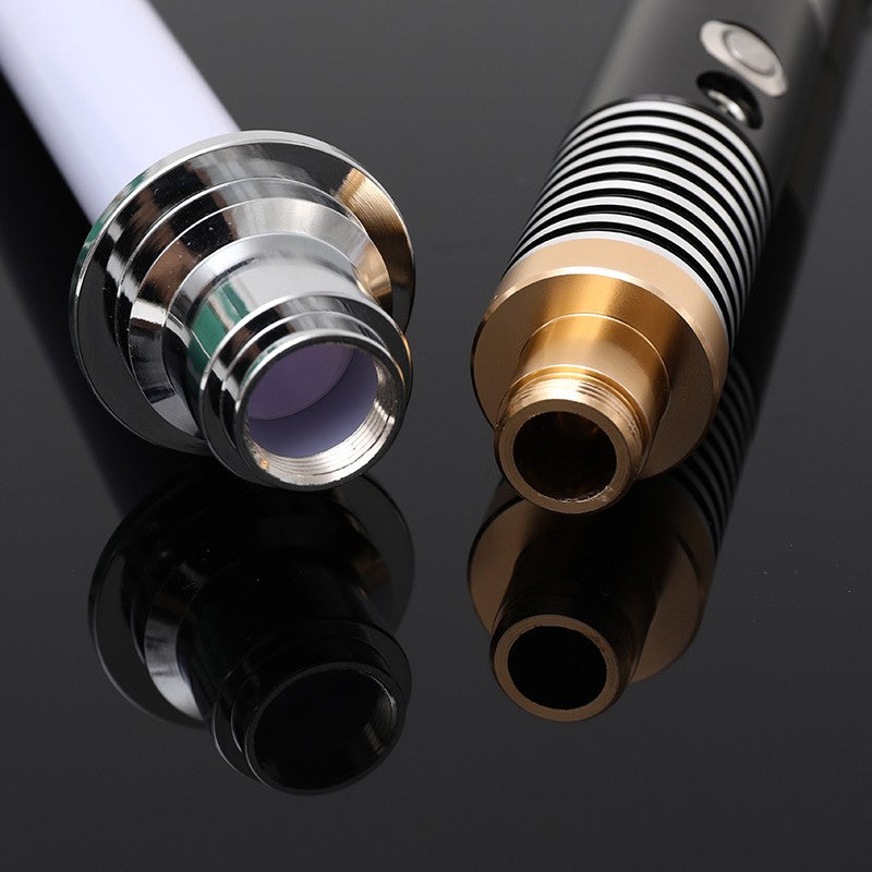 Luke RGB 16 Color Variable Metal Handle Lightsaber With Hitting Sound Effect FX Duel Lightsaber Metal Aluminum Handle Lightsaber