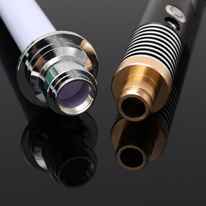 Luke RGB 16 Color Variable Metal Handle Lightsaber With Hitting Sound Effect FX Duel Lightsaber Metal Aluminum Handle Lightsaber