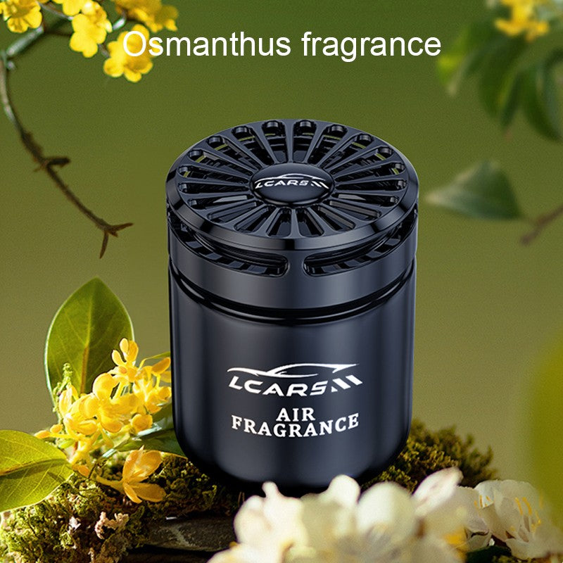 Car Aromatherapy Black Glass Bottle Balm Long Lasting Eau de Toilette Car Fragrance Solid Fragrance Decoration