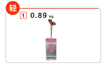Full folding trolley stainless steel luggage car go to school Trolley bag travel carry suitcase shopping carts Phone holder