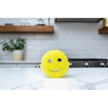 Esponja de Cozinha Multiuso Sem Riscos Espuma FlexTexture Dupla Face Pesada Ferramenta de Limpeza Resistente a Odores Manchas Pratos