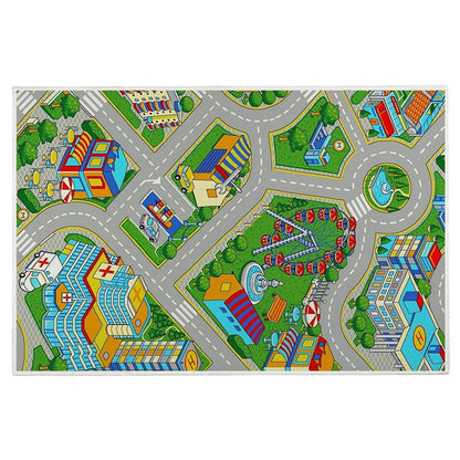 Road Mat Children Traffic Car Map Boy Girls Educational Toy Road Carpet Playmat For Baby Mats Cartoon City Rug Kids Toys Games