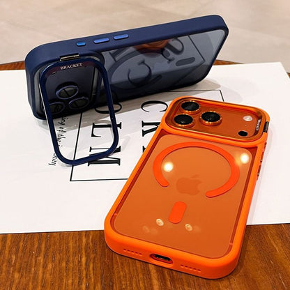 for iPhone 17 Camera Bracket for Magsafe Case for iPhone 17 Pro Max Air Wrist Strap Lens Film ShockProof Wireless Charging Cover