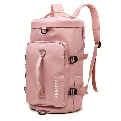 Mochila de estilo neutro para homens e mulheres, adequada para viagens e turismo, feita de material de nylon, é uma mochila de caminhada.