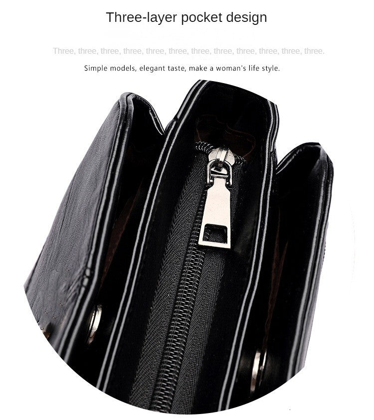 Women's Bags Retro Design Crossbody Bag Trend Quality PU Leather Bucket Shoulder Bags Small Handbags for Women