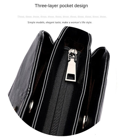 Women's Bags Retro Design Crossbody Bag Trend Quality PU Leather Bucket Shoulder Bags Small Handbags for Women