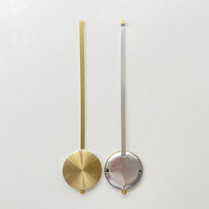 Quartz Clock Swing Metal Pendulum Bob Hammer Gold DIY Grandfather Wall Clock Repair Kits